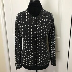COPY - Anne Klein Polka Dot Cardigan